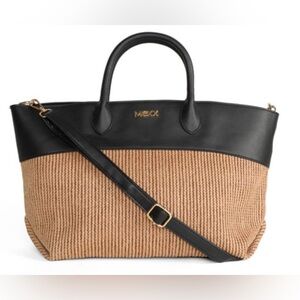 Mexx Raffia Tote Bag